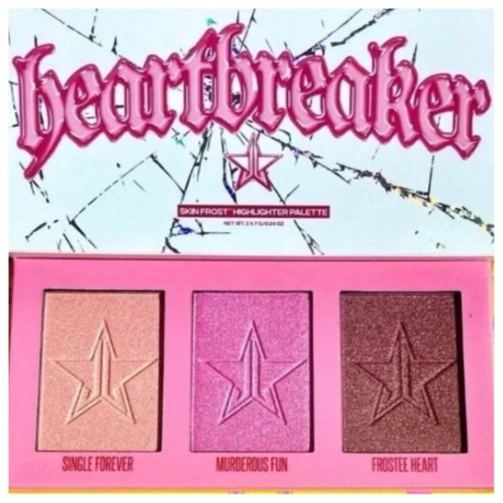 Jeffree Star Heartbreaker Highlighter Palette SkinFrost